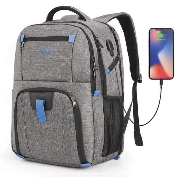 17.3 Inch USB Charging Laptop Briefcase/Backpack DailySale