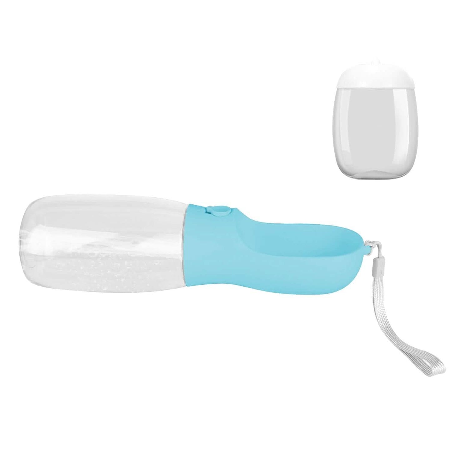 18.6 oz Portable Dog Water Dispenser with Detachable Food Container DailySale