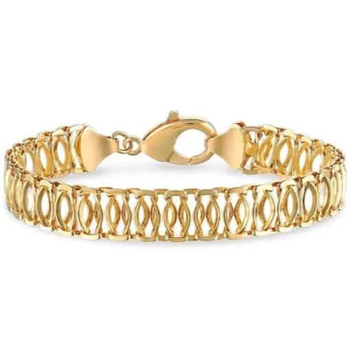 18K Gold Chunky Chain Bracelet DailySale