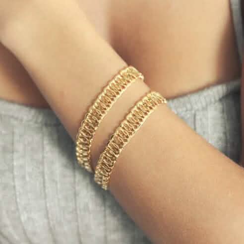 18K Gold Chunky Chain Bracelet DailySale