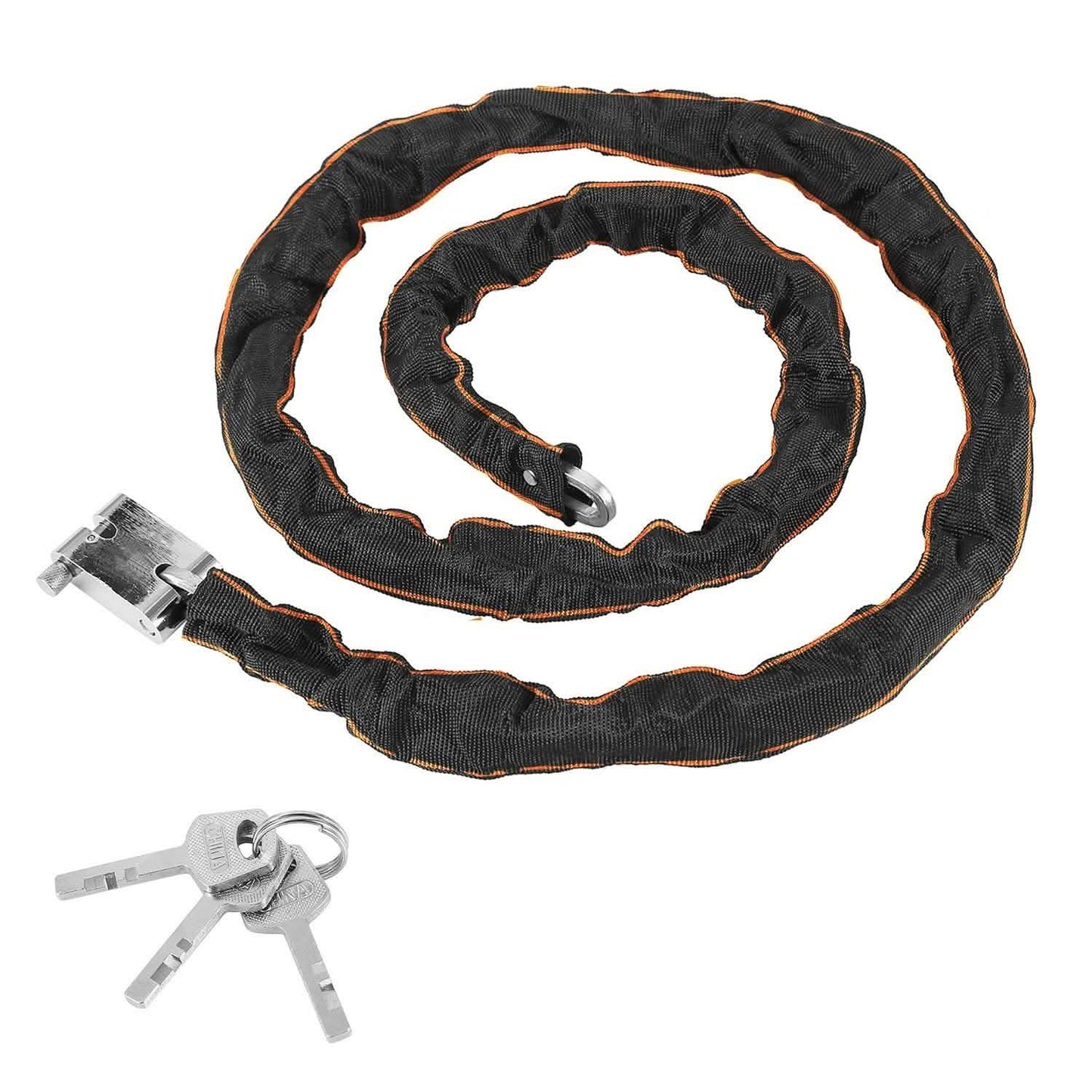 1.8m Bike Chain Lock with 3 Keys Heavy Duty Security Lock DailySale