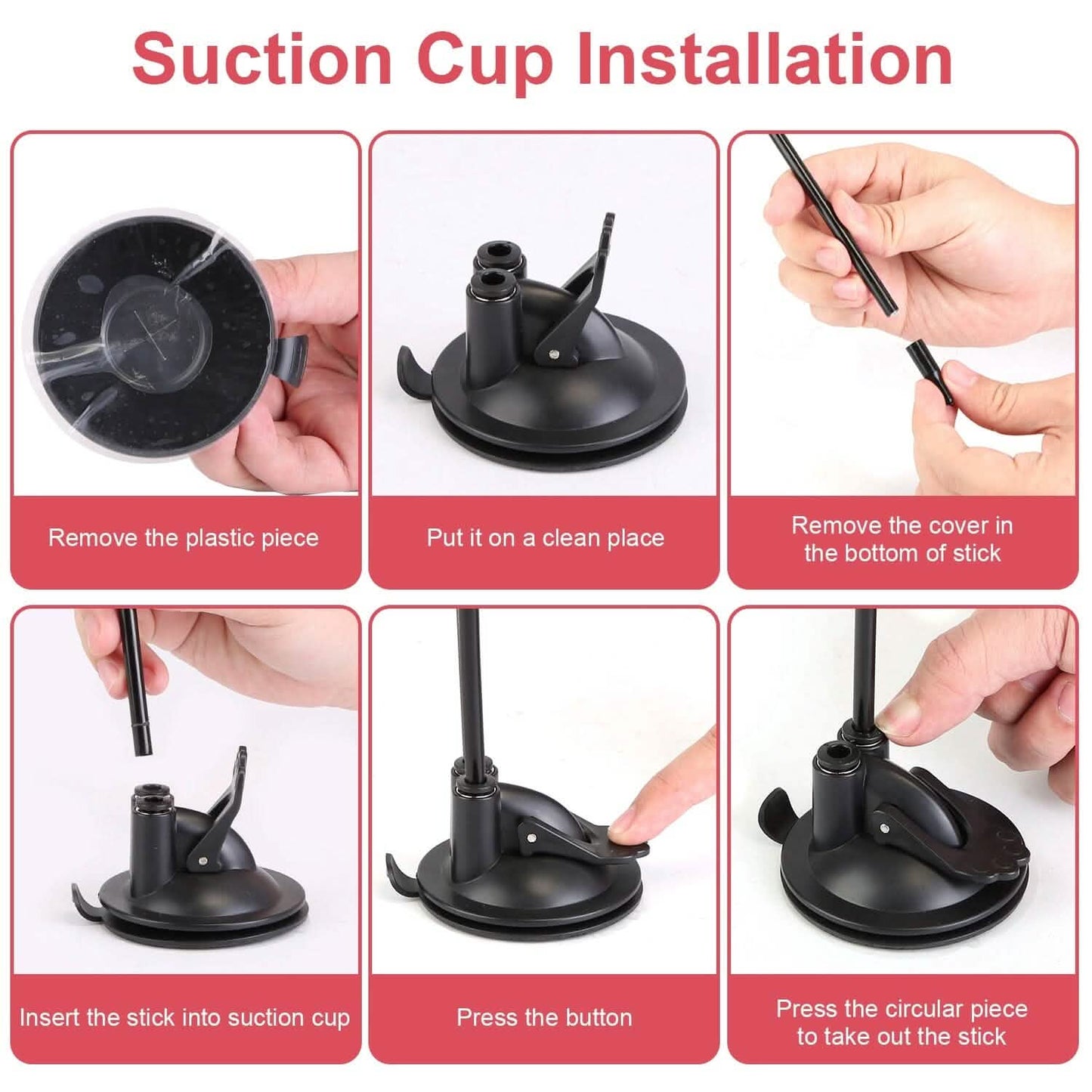 2 Cat Wand Toys with Suction Cup Double Head Interactive Cat Feather Toy DailySale