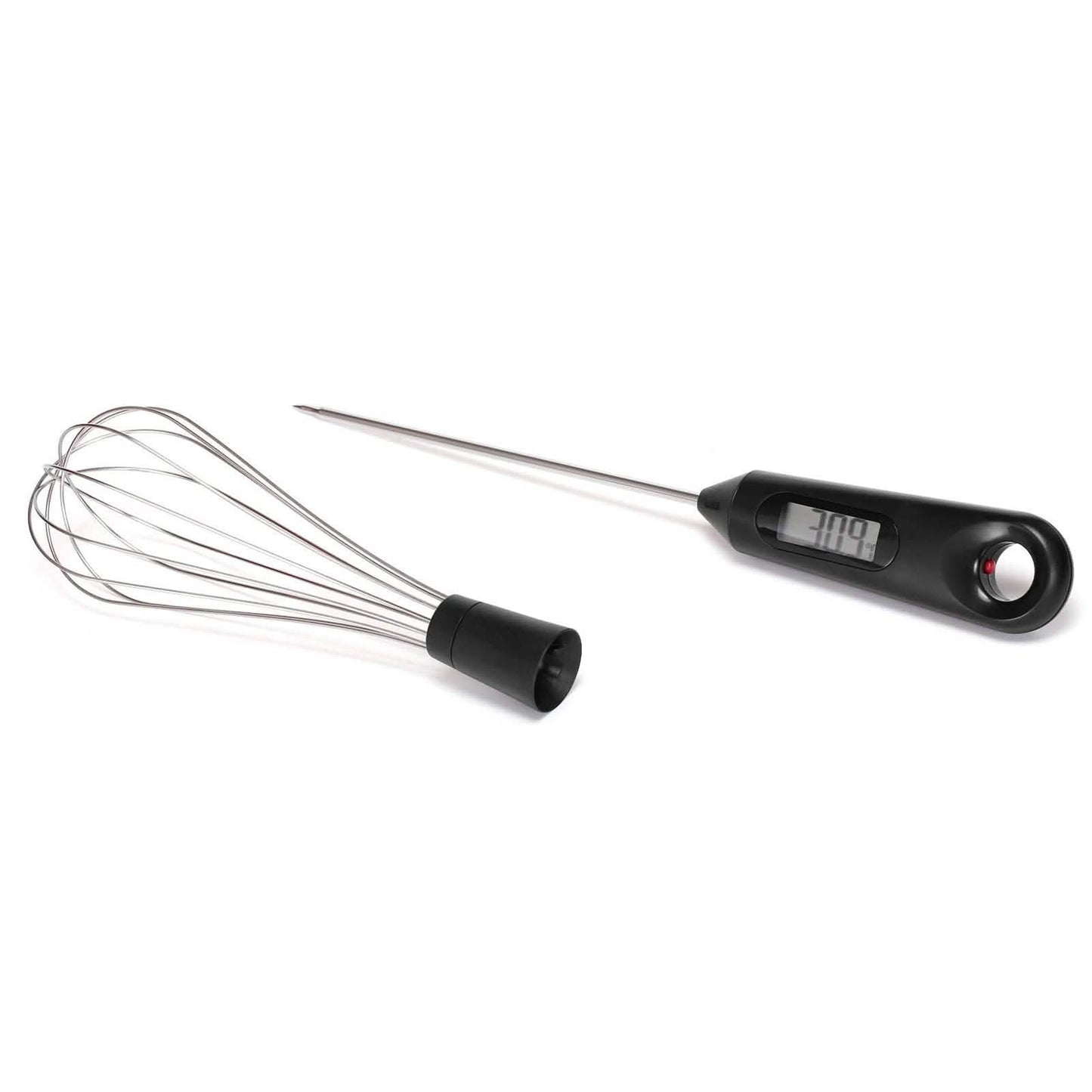 2-in-1 Instant Read Food Thermometer and Egg Whisk DailySale