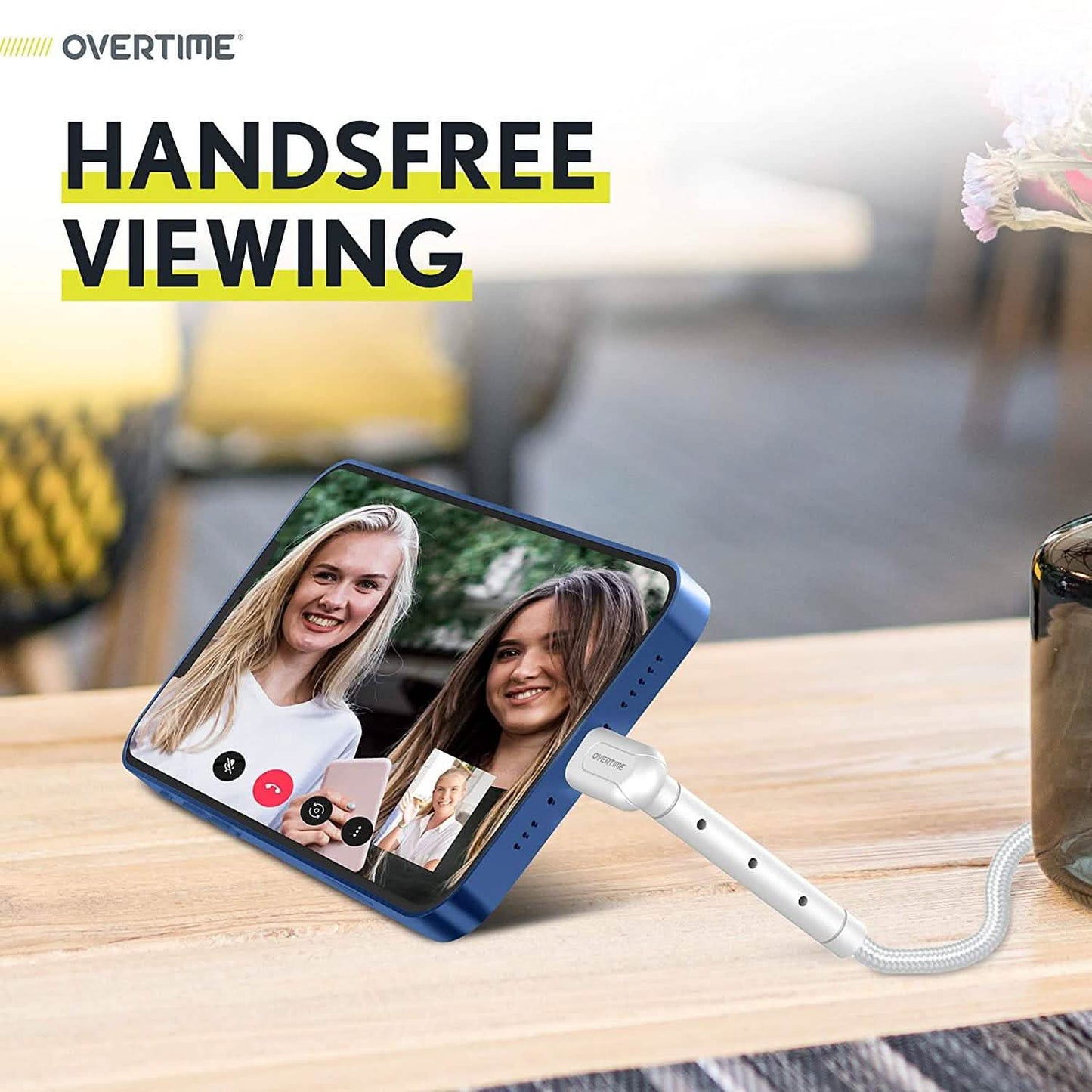 2-in-11 Charging Cable with Built in Stand DailySale