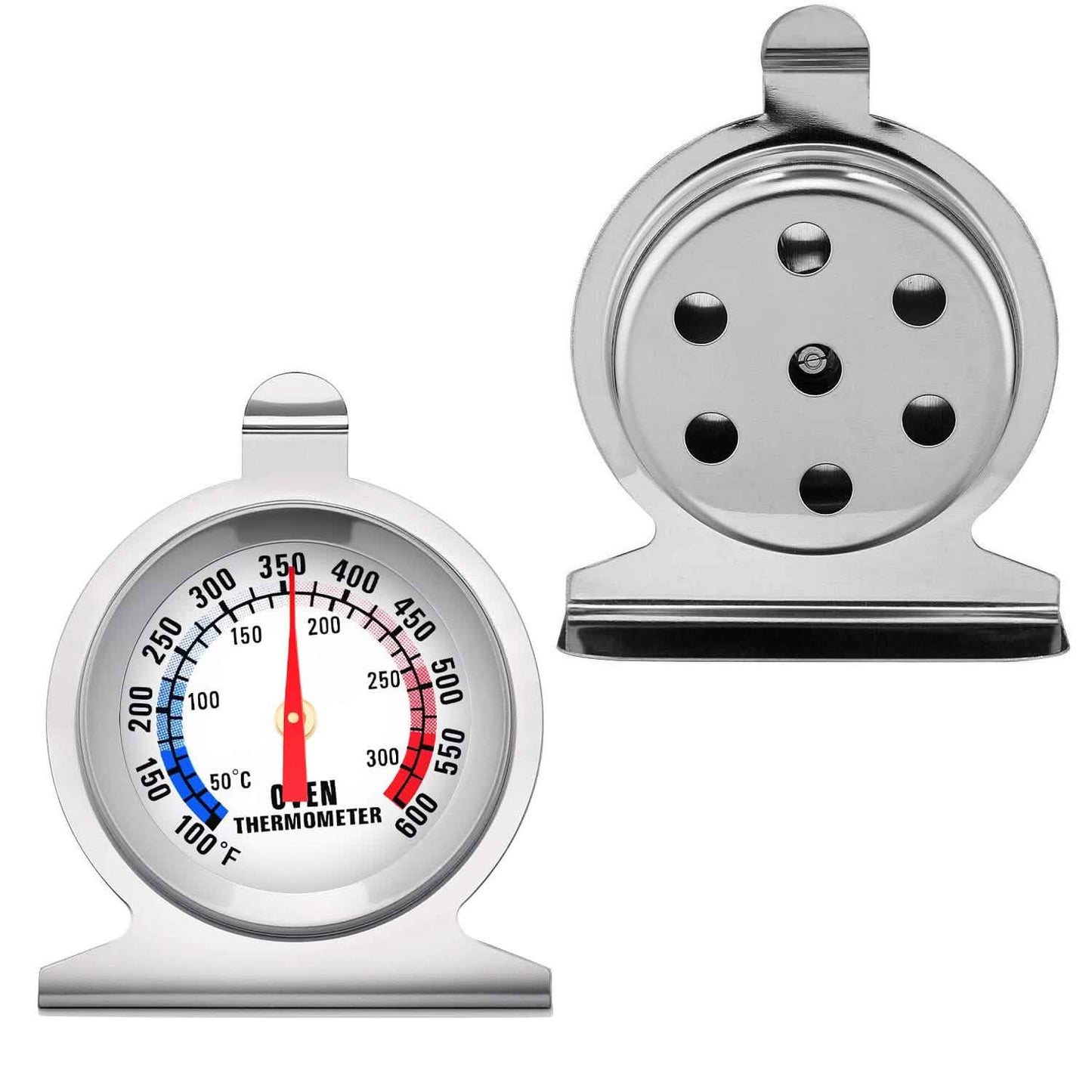 2-Pack: 100-600°F Oven Thermometers DailySale