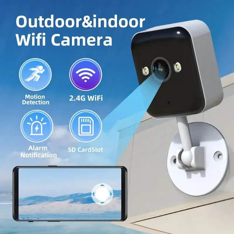 2-Pack: 1080P FHD Wireless Surveillance Camera, Full-Color Night Vision, Two-Way Voice & More DailySale