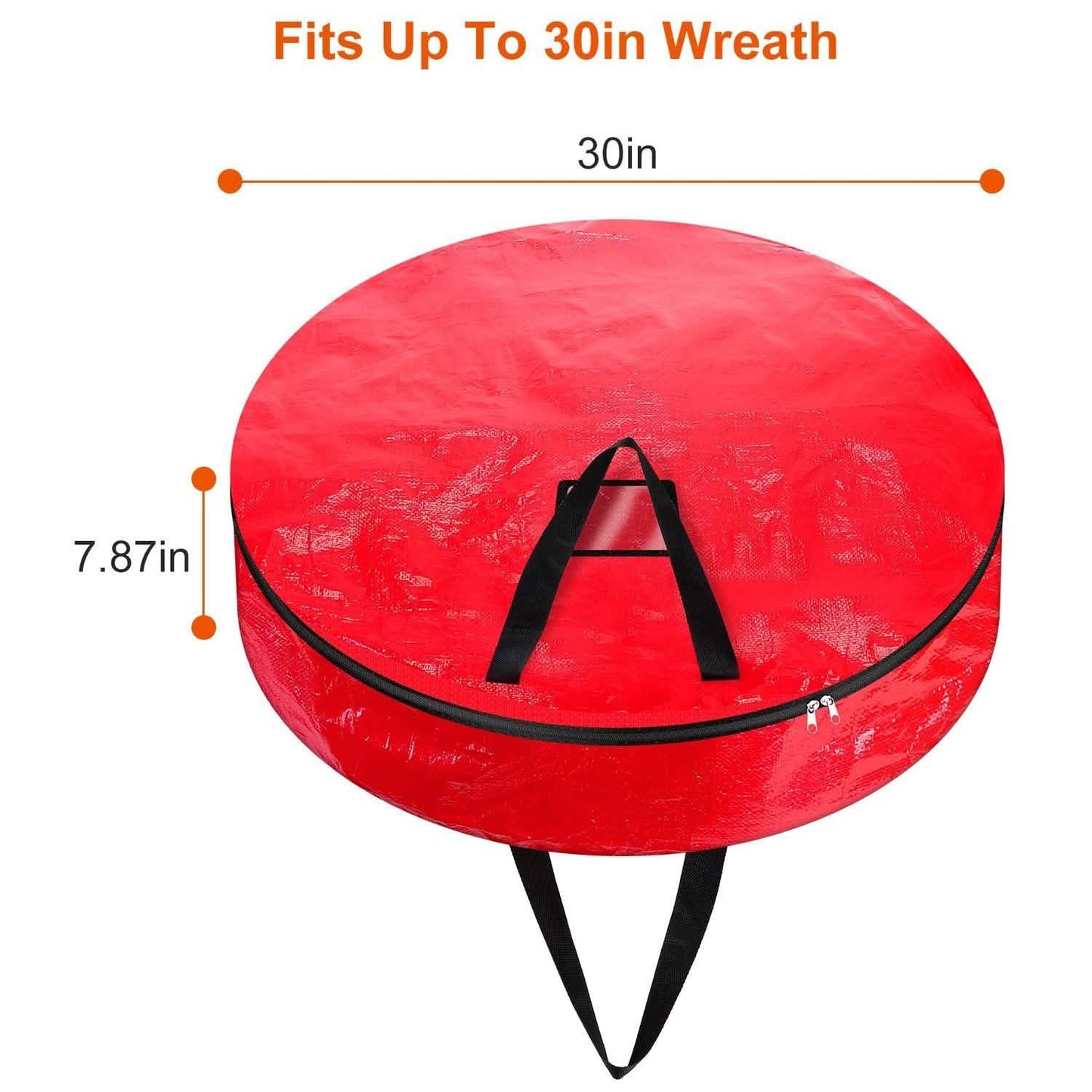 2-Pack: 30" Christmas Wreath Storage Bag 88L DailySale