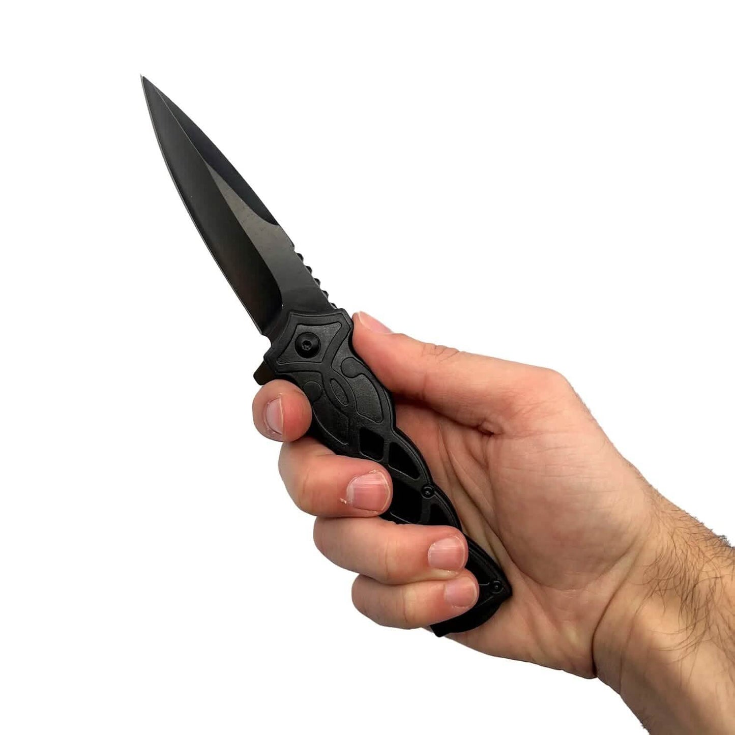 2-Pack: 3.75" Weave Pattern Knife with ABS Handle DailySale