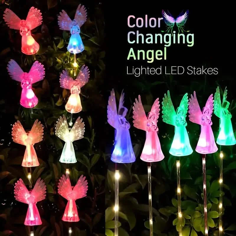 2-Pack: Angel Solar Garden Lights DailySale