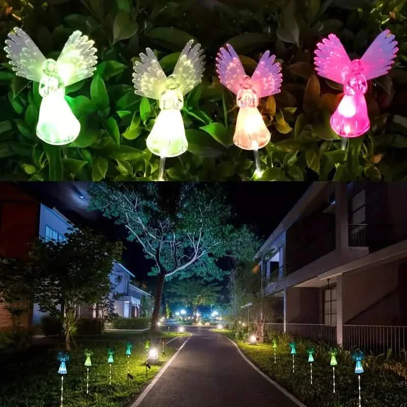 2-Pack: Angel Solar Garden Lights DailySale