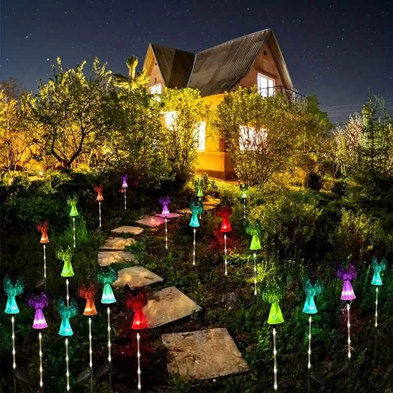 2-Pack: Angel Solar Garden Lights DailySale