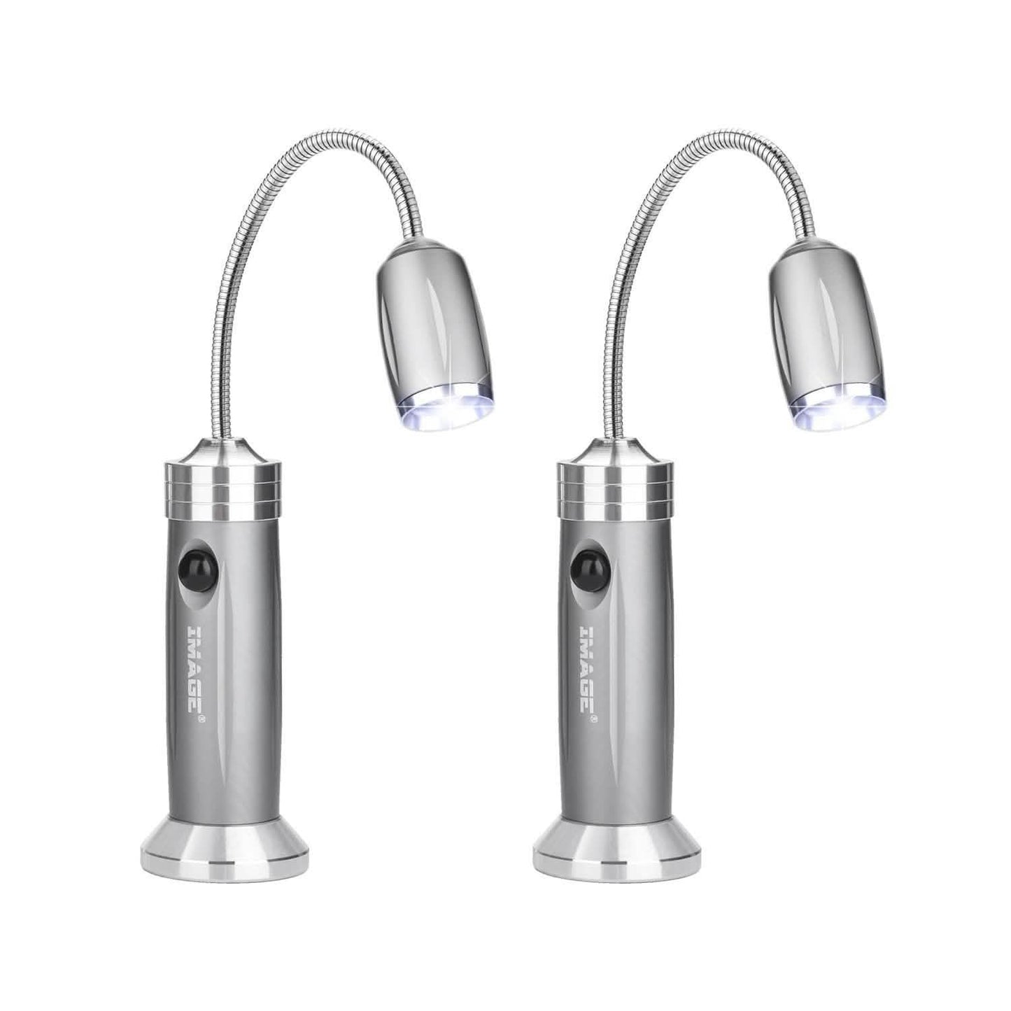 2-Pack: BBQ Grill LED Flashlight Goose Neck Outdoor Lamp DailySale