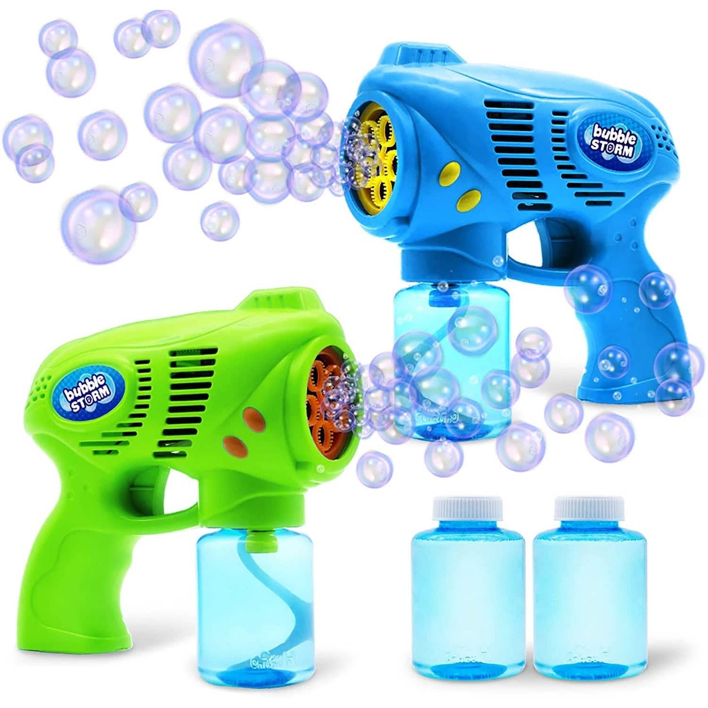 2-Pack: Blue and Green Bubble Gun DailySale