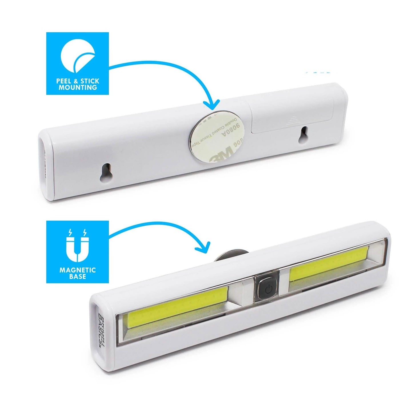 2-Pack: Bright Basics Ultra Bright Wireless Light Bars DailySale