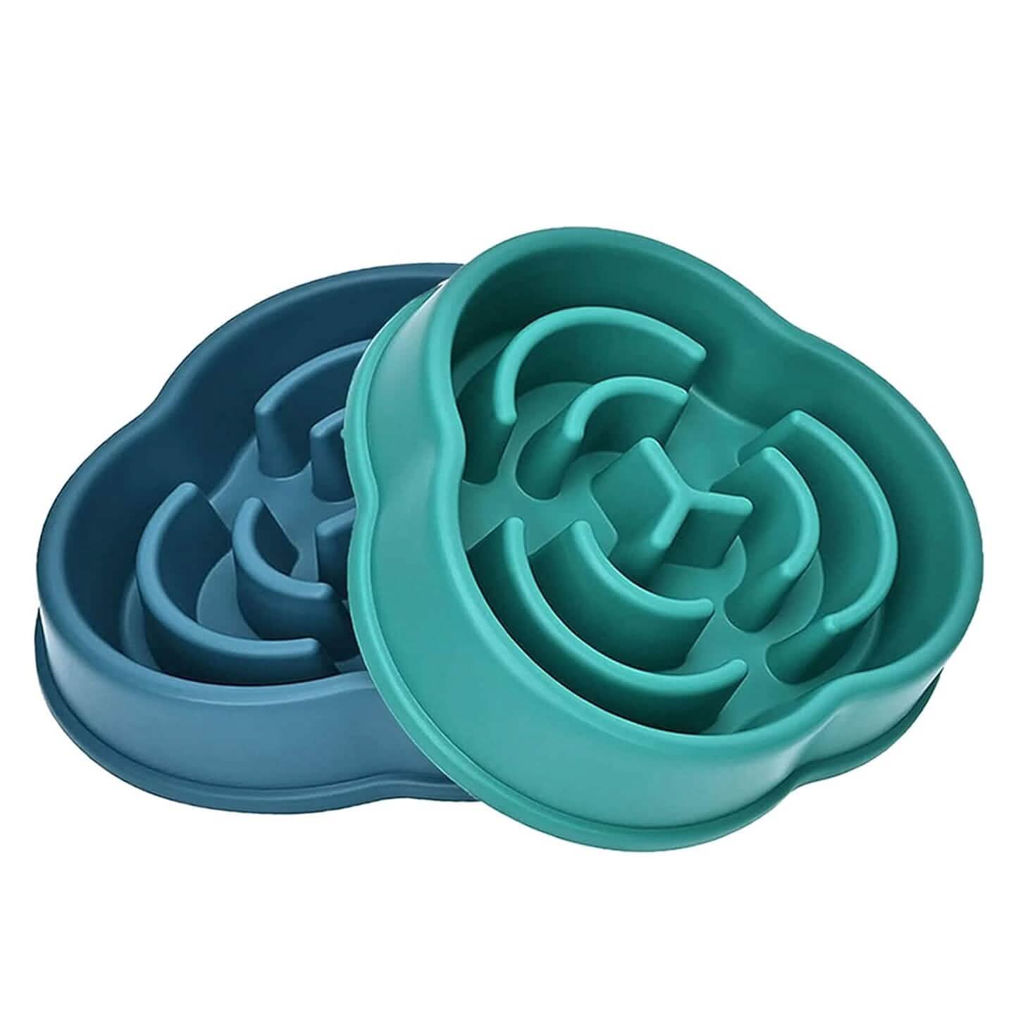 2-Pack: Cat and Dog Slow Food Bowl Slow Food Bowl DailySale