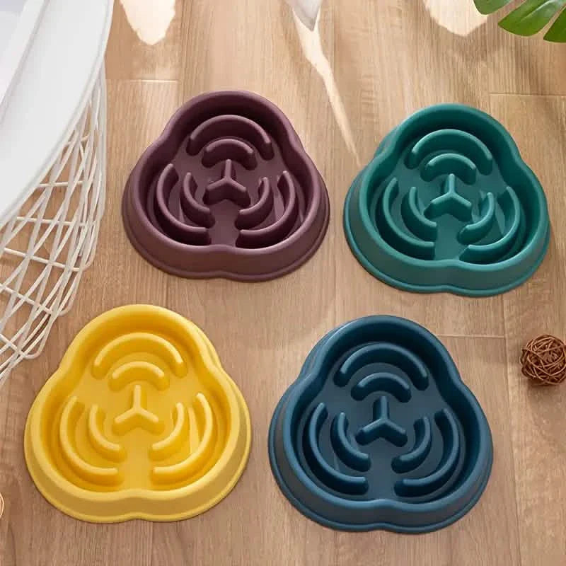 2-Pack: Cat and Dog Slow Food Bowl Slow Food Bowl DailySale