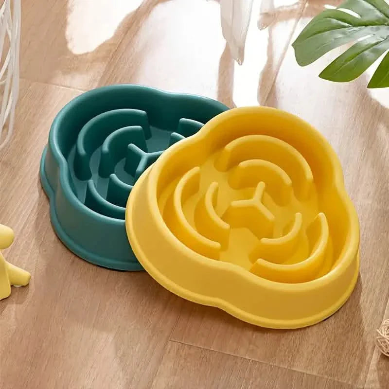 2-Pack: Cat and Dog Slow Food Bowl Slow Food Bowl DailySale