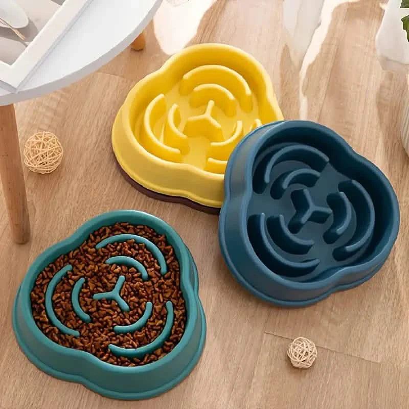 2-Pack: Cat and Dog Slow Food Bowl Slow Food Bowl DailySale