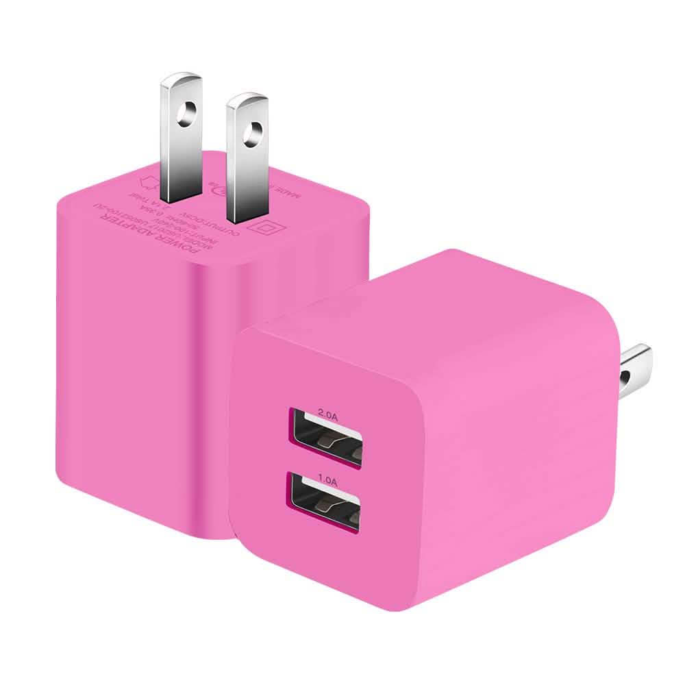 2-Pack: Dual Port USB Wall Charger DailySale
