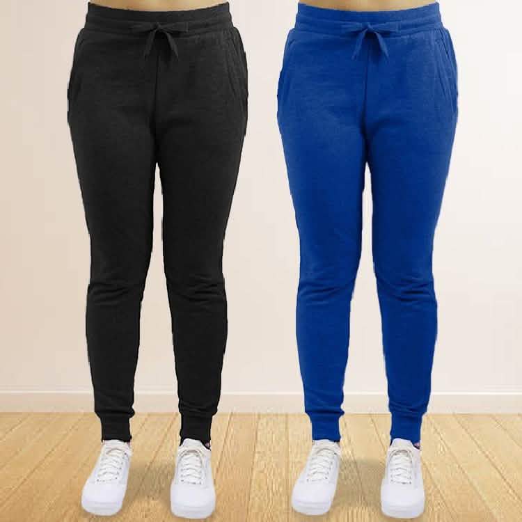 2-Pack: Galaxy By Harvic Women's Heavyweight Fleece-Lined Joggers DailySale