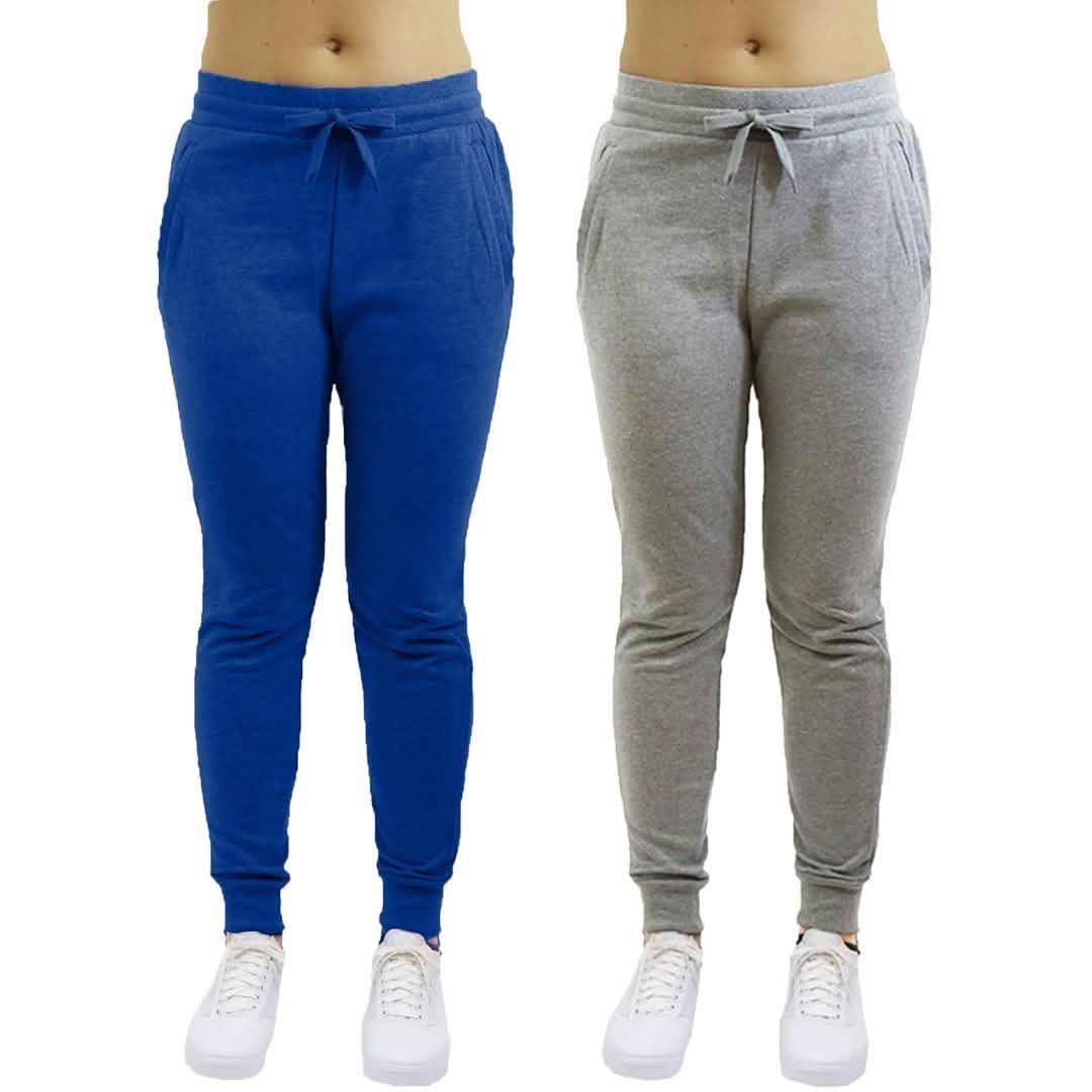 2-Pack: Galaxy By Harvic Women's Heavyweight Fleece-Lined Joggers DailySale
