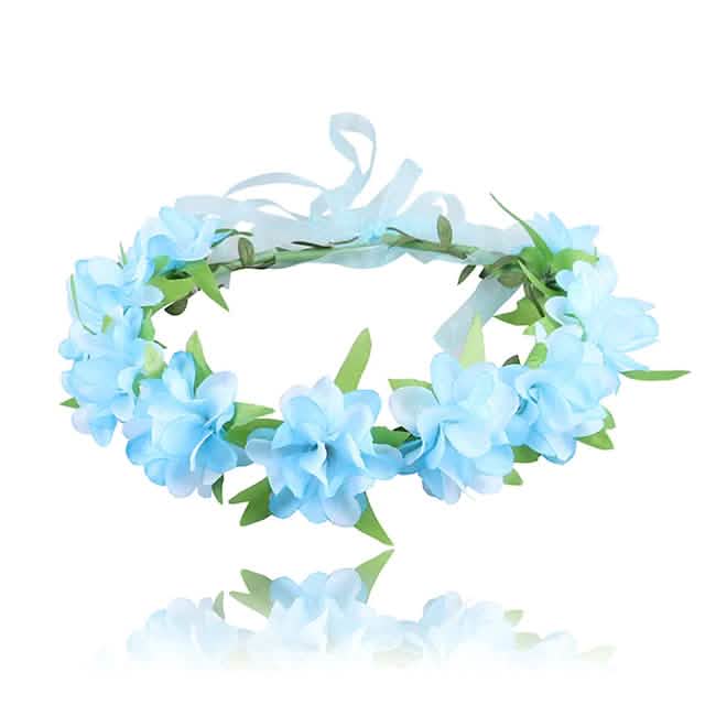 2-Pack: Girl's Floral Style Polyester Hair Accessories DailySale