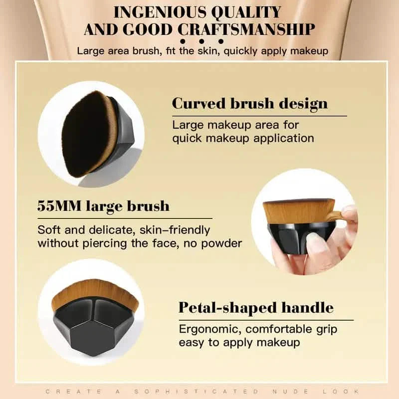 2-Pack: Liquid Foundation Makeup Brushes DailySale