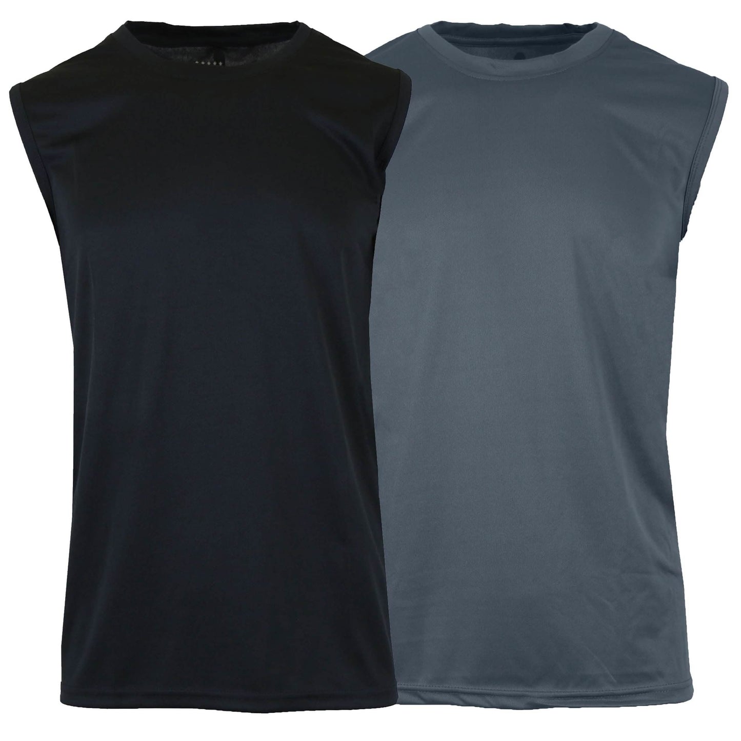 2-Pack: Men's Moisture Wicking Wrinkle Free Tagless Peformance Tops DailySale