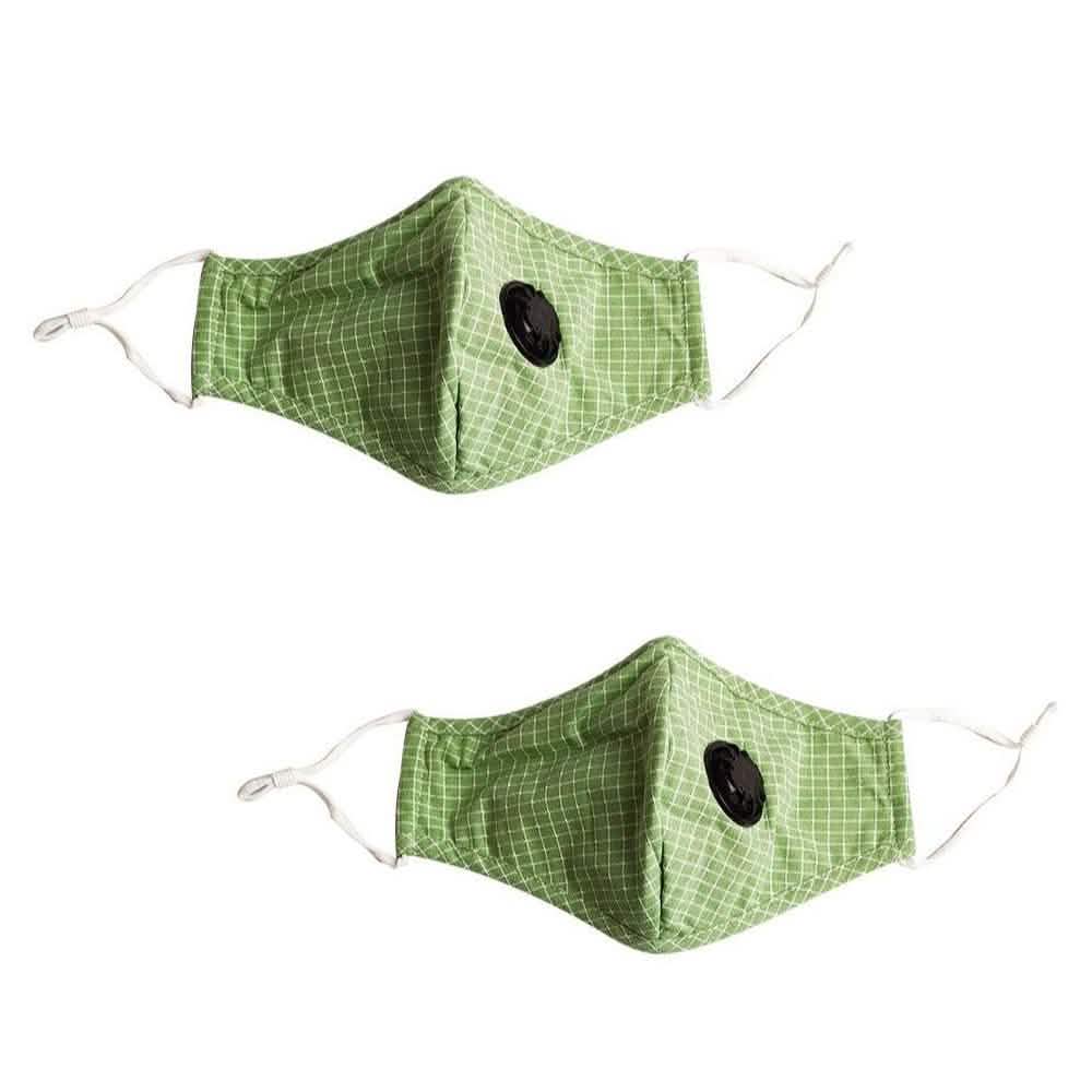 2-Pack: Multilayer Non-Medical Reusable Face Mask with Filter DailySale