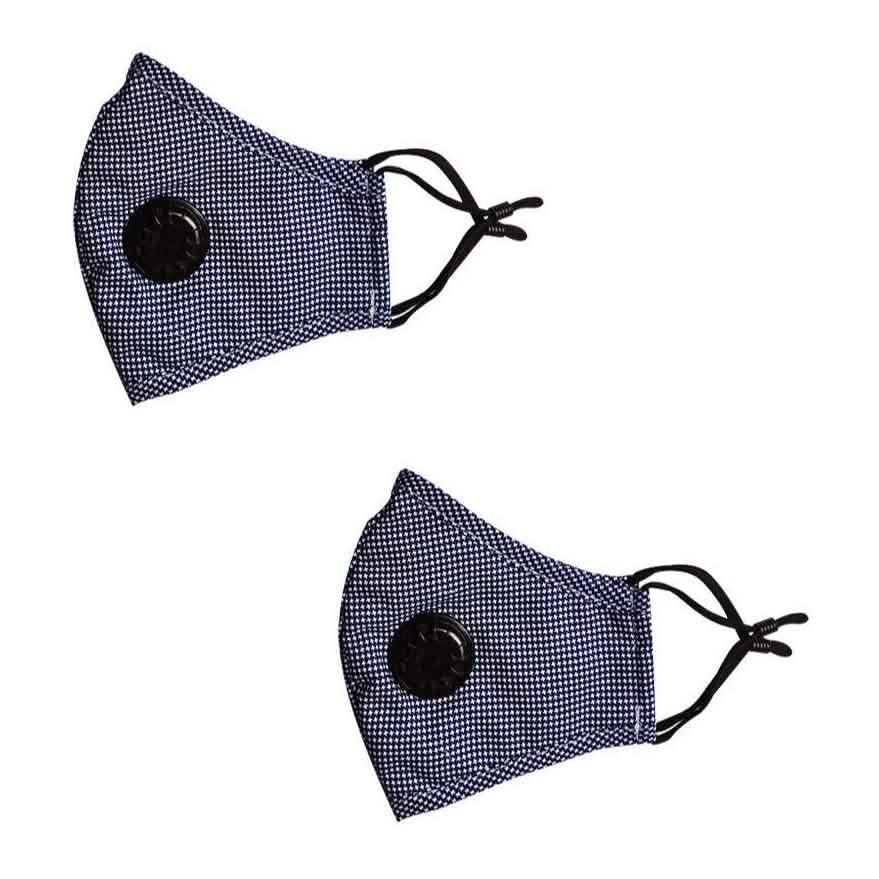 2-Pack: Multilayer Non-Medical Reusable Face Mask with Filter DailySale