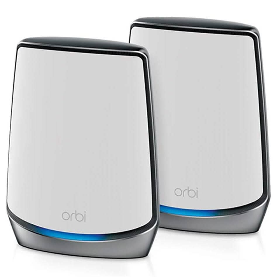2-Pack: Netgear Orbi Whole Home Tri-band Mesh WiFi 6 System RBK852 Router (Refurbished) DailySale