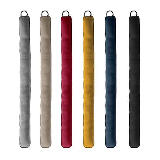 2-Pack: Pinsonic Suede Weighted Door and Window Breeze Draft Blocker DailySale