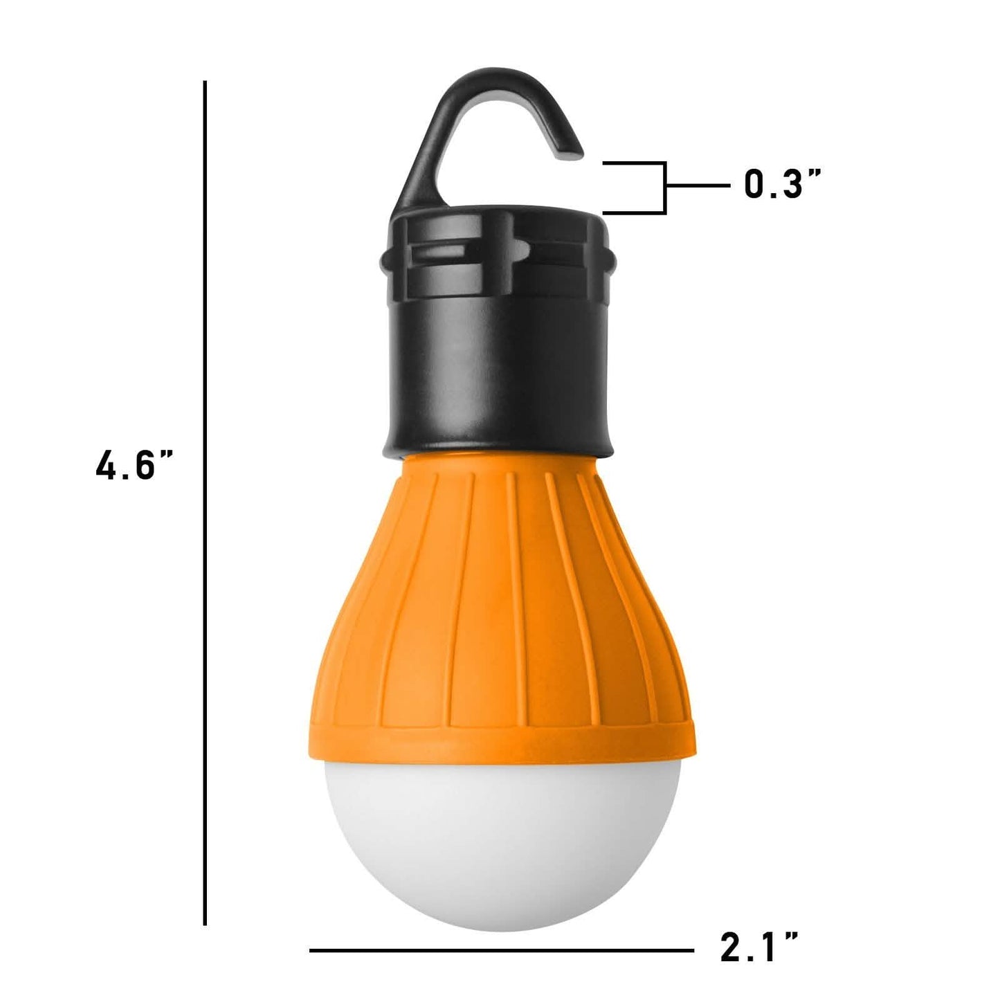 2-Pack: Portable Emergency Light Bulb with Hook DailySale