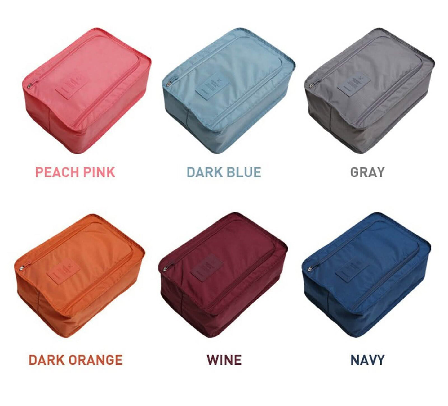 2-Pack: Portable Waterproof Travel Shoes Storage Bag DailySale