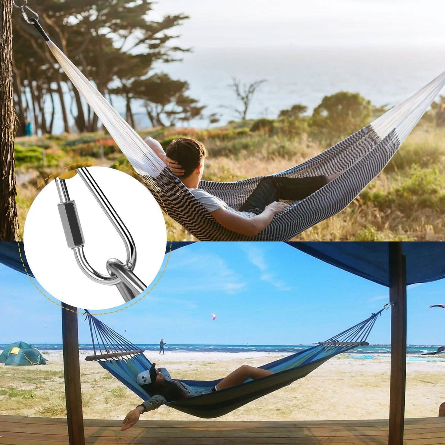 2-Pack: Quick Link Screw Lock Clip DailySale
