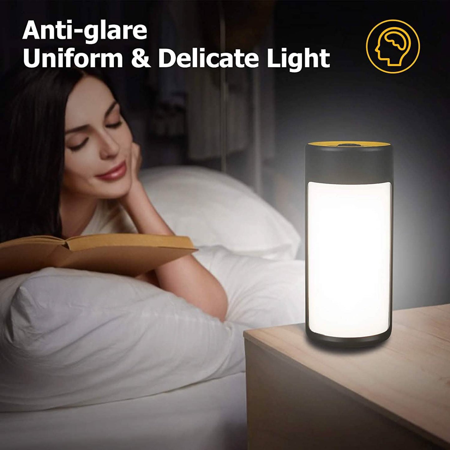 2-Pack: Rechargeable LED Camping Lantern DailySale