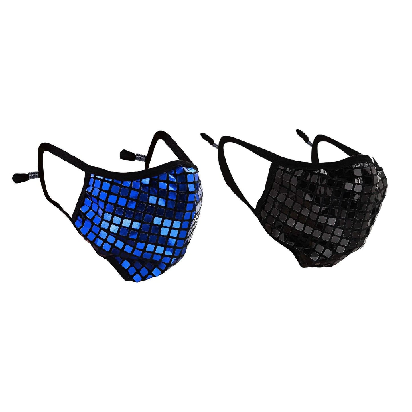 2-Pack: Reusable Fitted Fabric PVC Mask DailySale