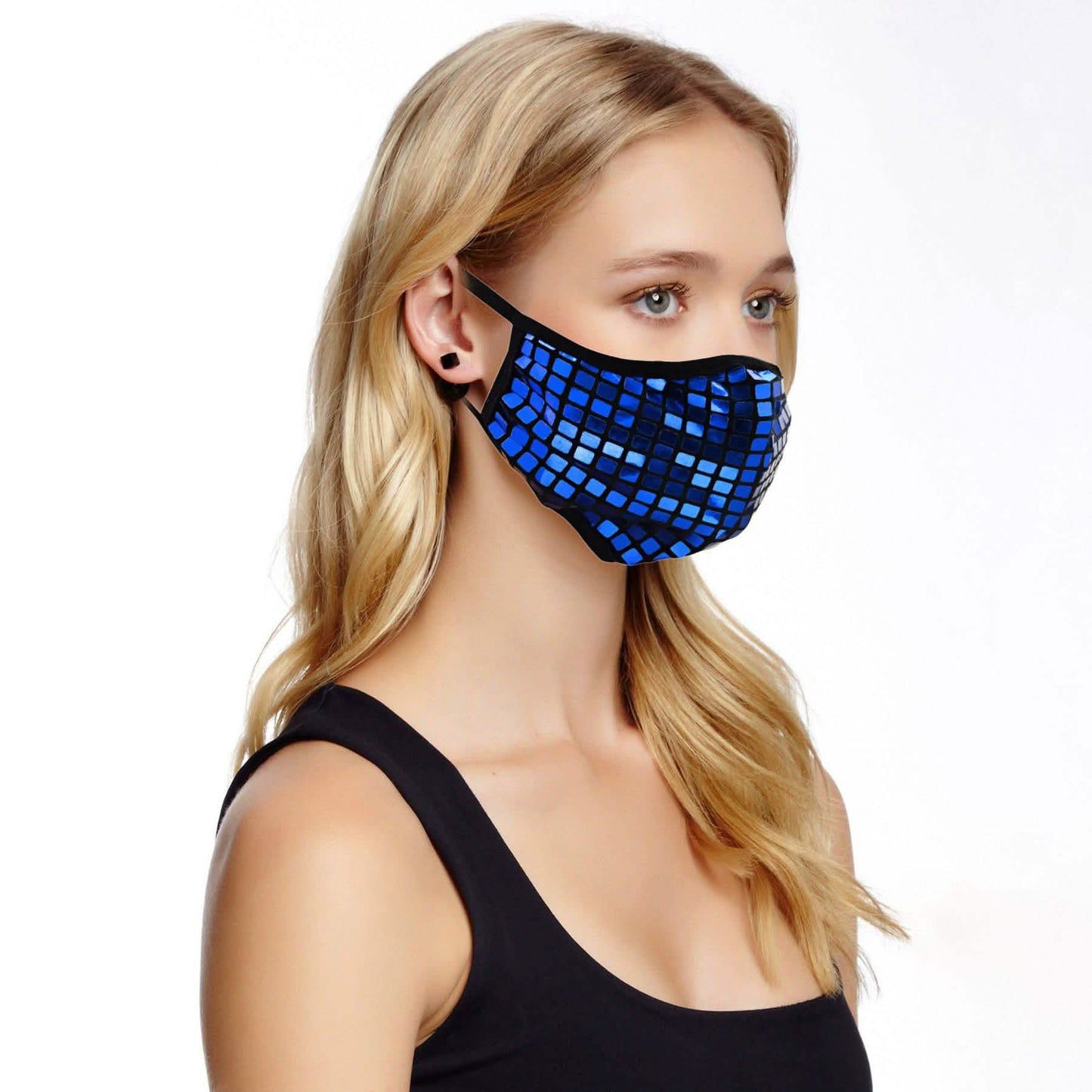 2-Pack: Reusable Fitted Fabric PVC Mask DailySale