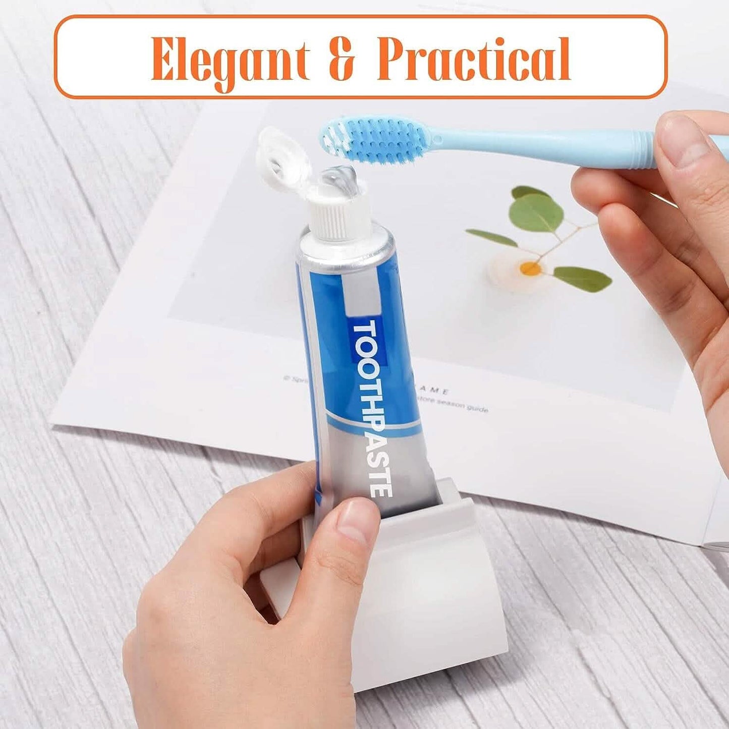 2-Pack: Rolling Tube Toothpaste Squeezer Dispenser DailySale
