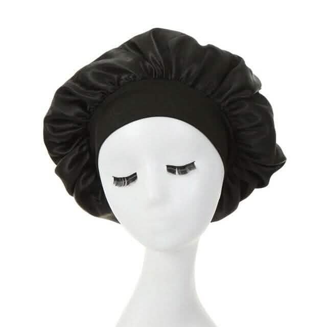 2-Pack: Satin Sleep Bonnet for Curly Hair DailySale