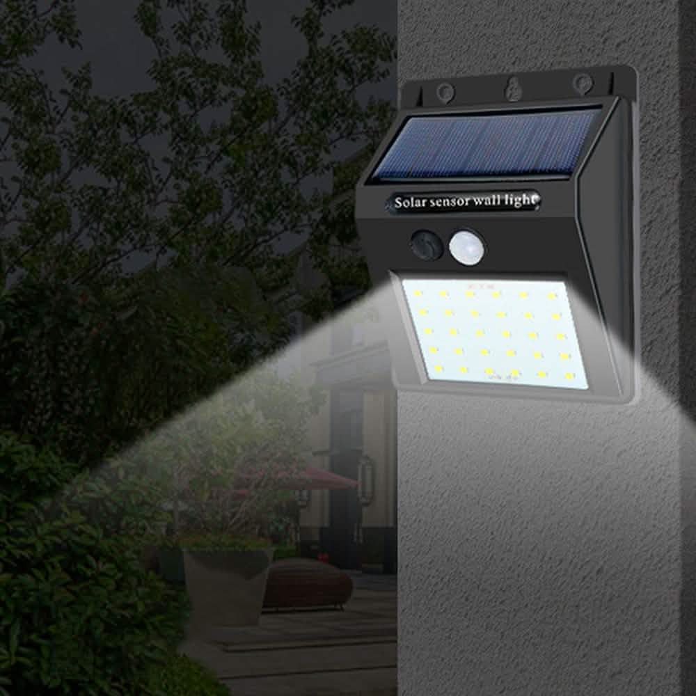 2-Pack: Solar Powered LED Wall Light DailySale