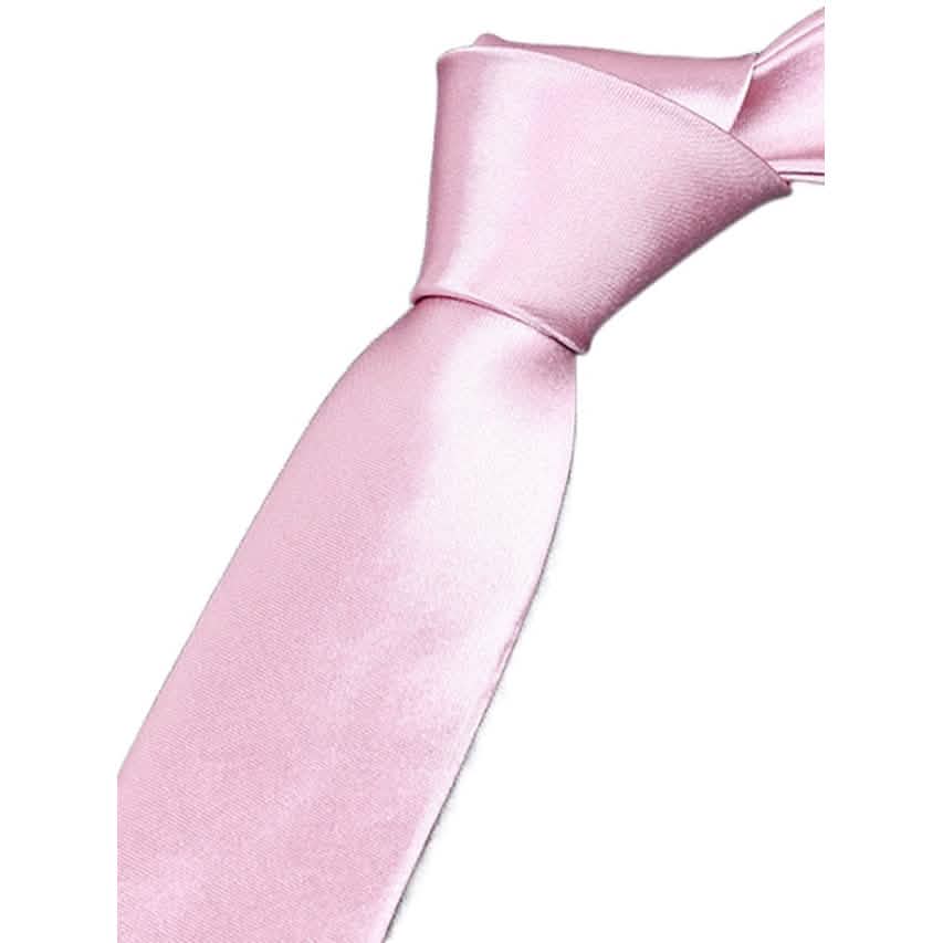 2-Pack: Solid Colored Pure Color Neck Ties DailySale