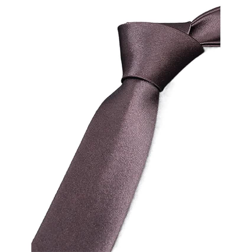 2-Pack: Solid Colored Pure Color Neck Ties DailySale