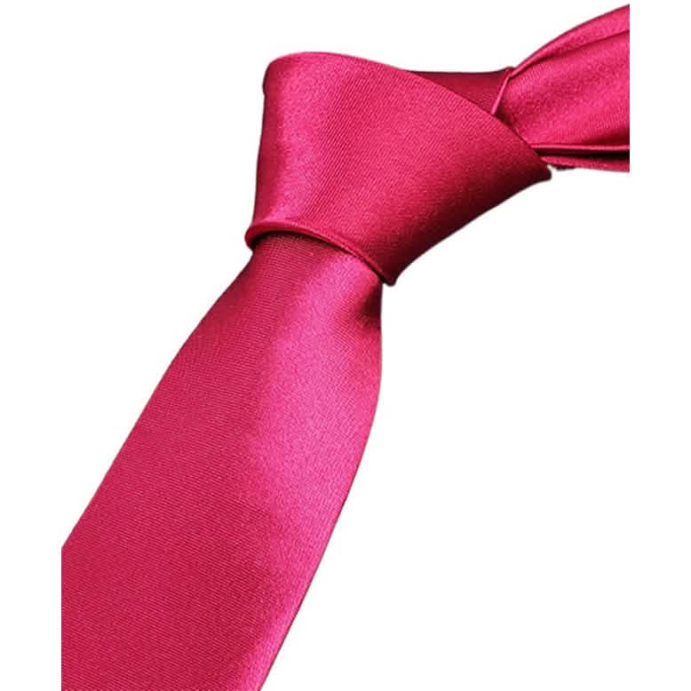2-Pack: Solid Colored Pure Color Neck Ties DailySale
