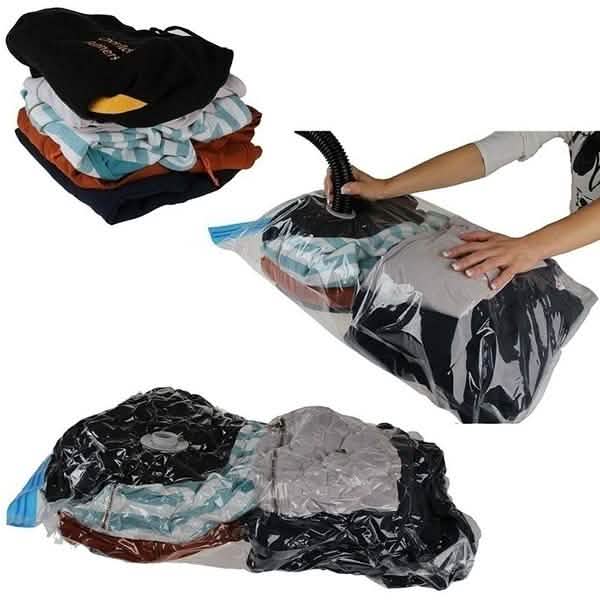 2-Pack: Space Saver Saving Storage Seal Vacuum Vac Bags DailySale