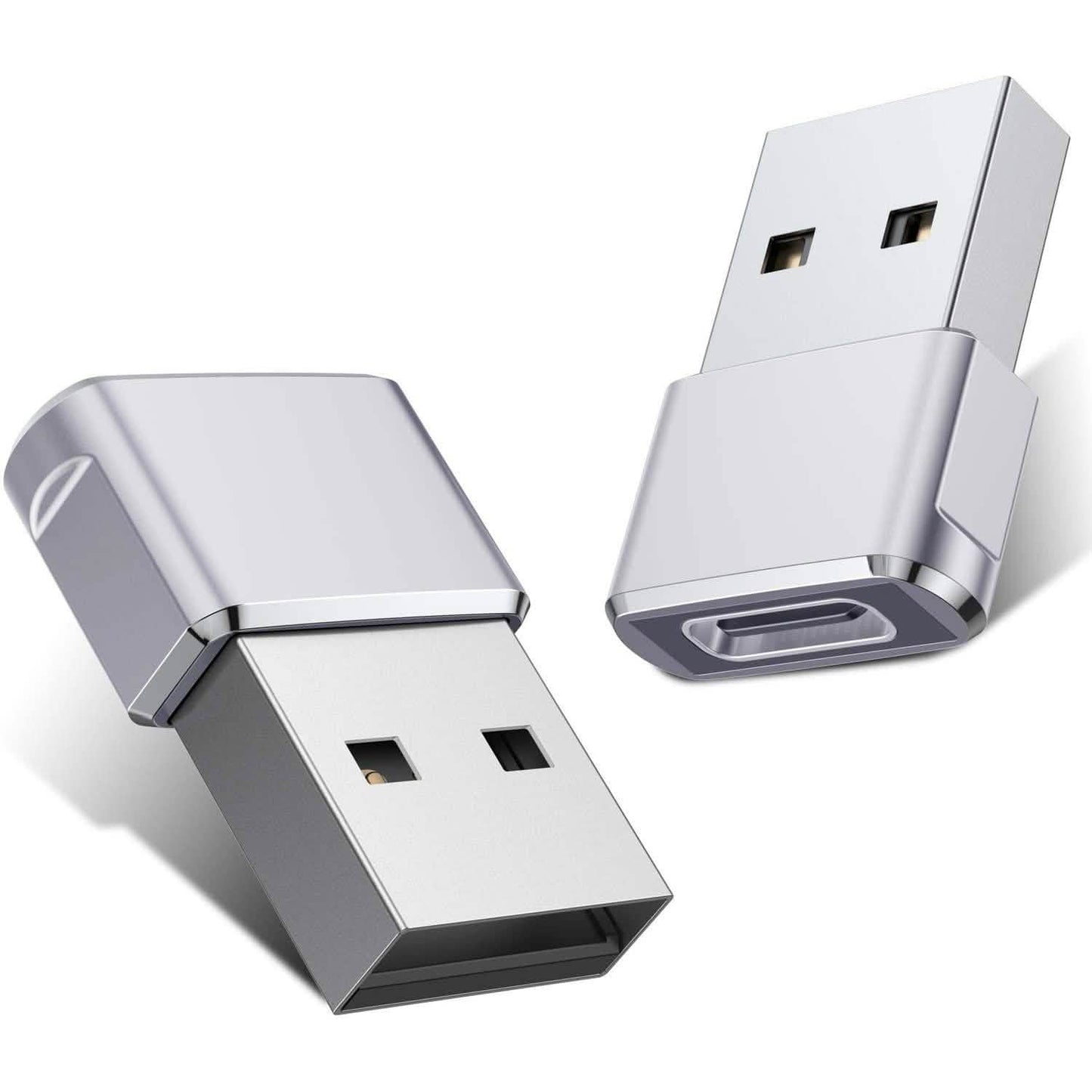 2-Pack: USB C Female to USB Male Adapter DailySale