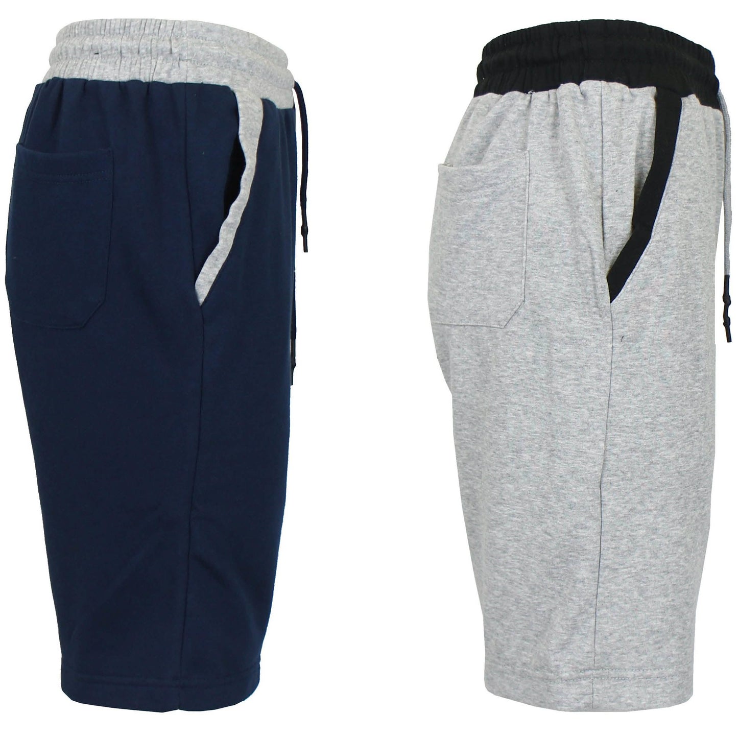 2-Pack: Women's French Terry Jogger Sweat Lounge Shorts DailySale