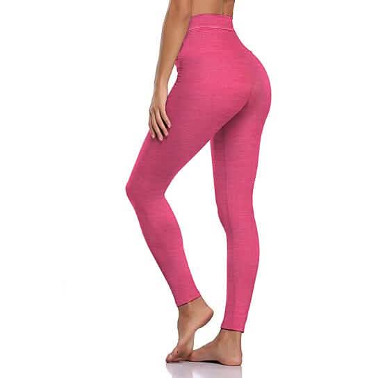 2-Pack: Women's Space Dye Seamless Ankle Length Lightweight Leggings DailySale