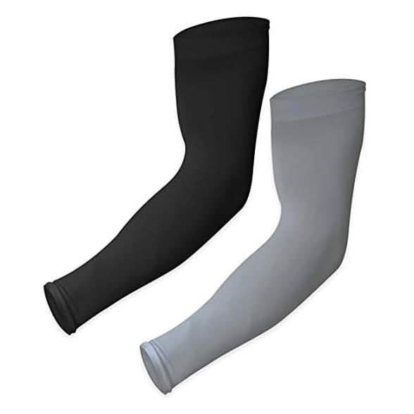 2-Pairs: UV Sun Protection Compression Arm Sleeves DailySale