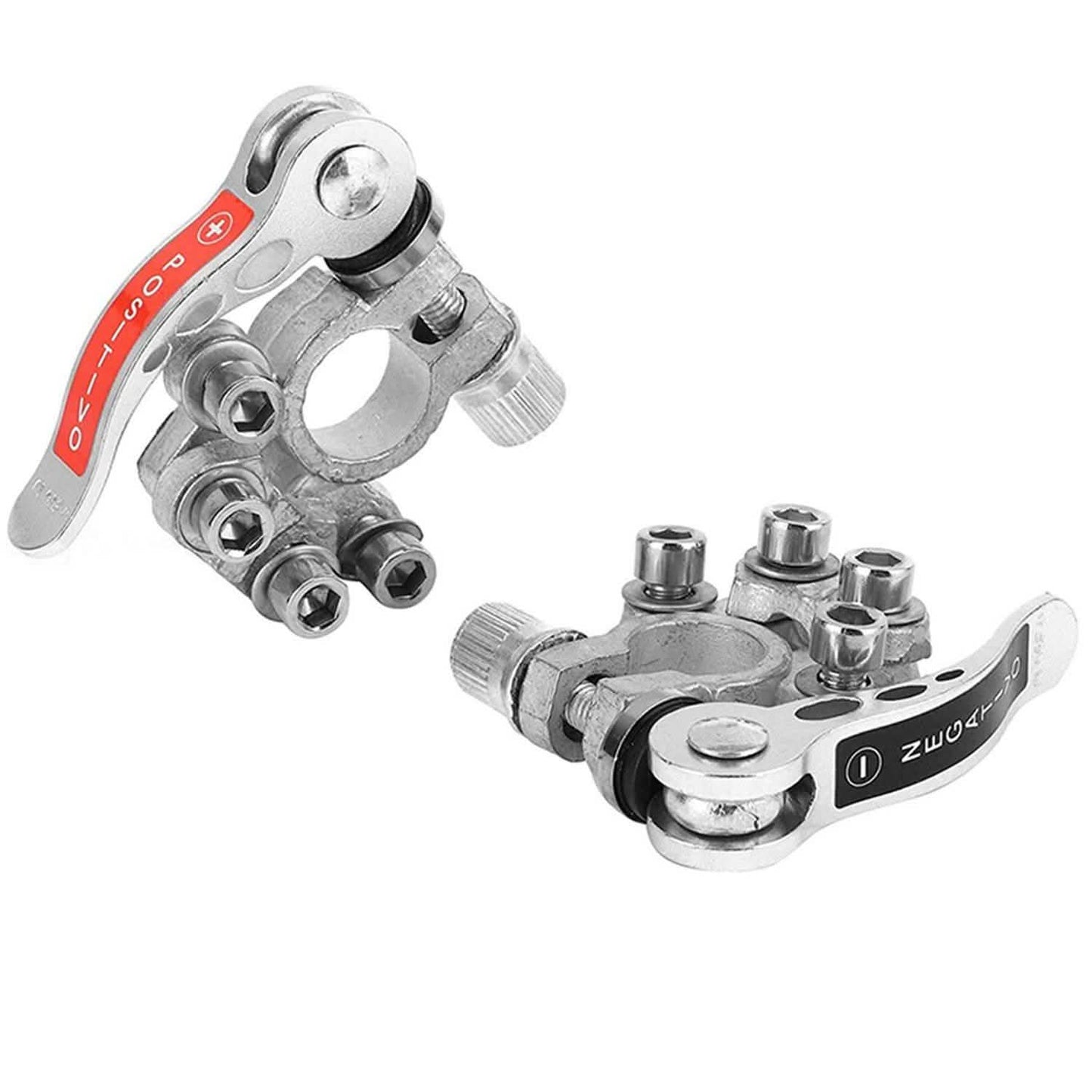 2-Piece: Battery Terminal Connector Quick Release Disconnect Car Battery DailySale